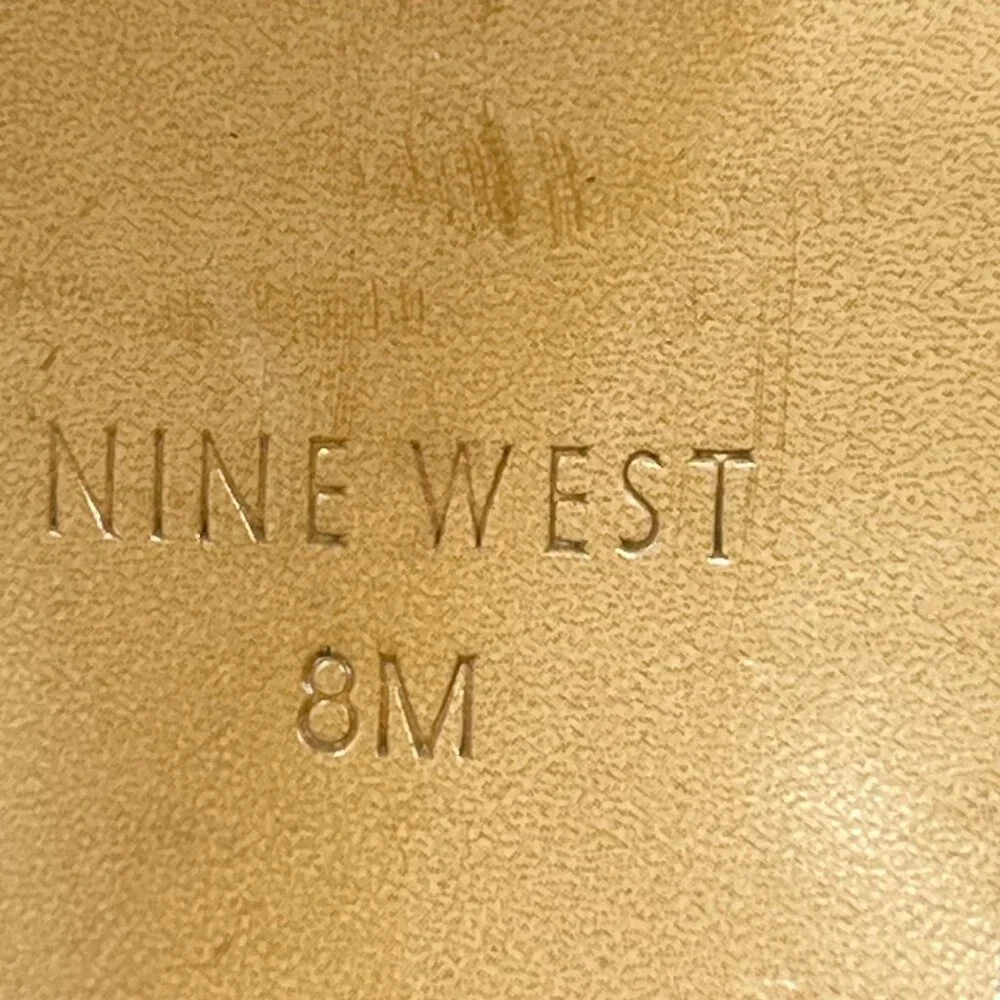 Nine West Haywire Stilleto Platform Heels‎ Mobwife Booties Cheetah Leopard Fur 8